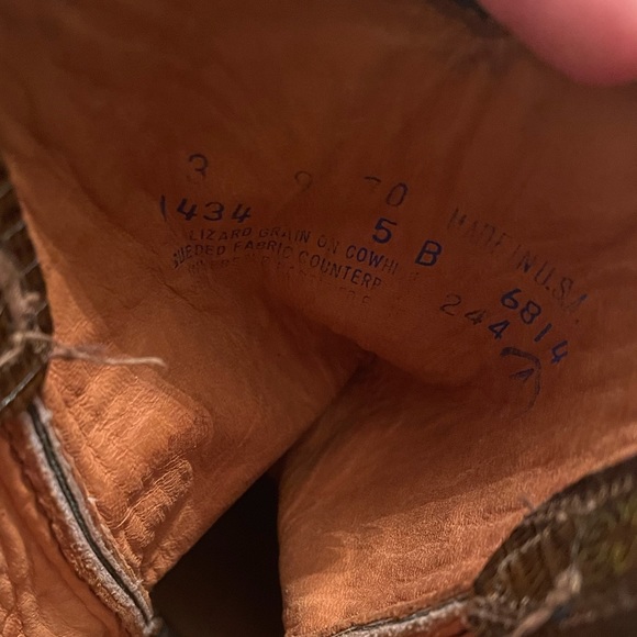 ACME Vintage Cowboy Boots - Picture 6 of 9